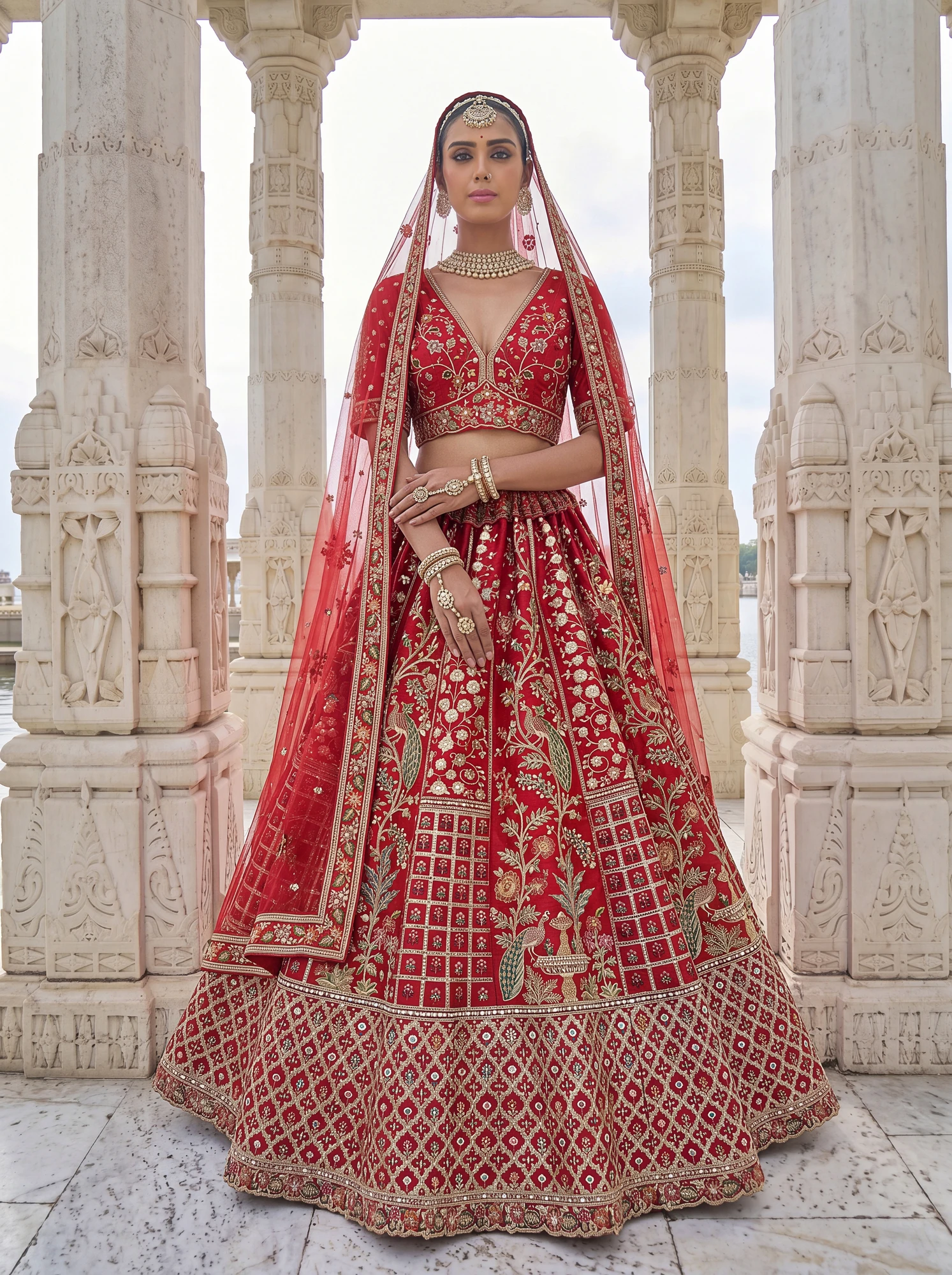 The Rajeshwari Lehenga Choli | Vruxon
