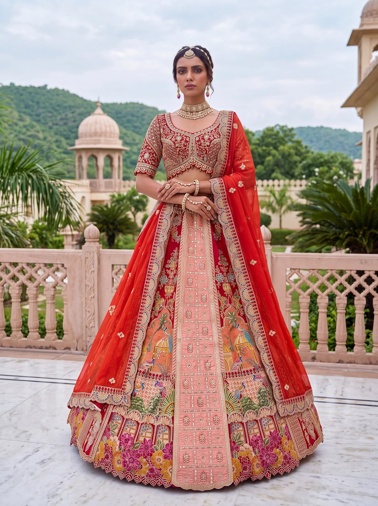 The Royal Pichwai Lehenga Choli | Vruxon