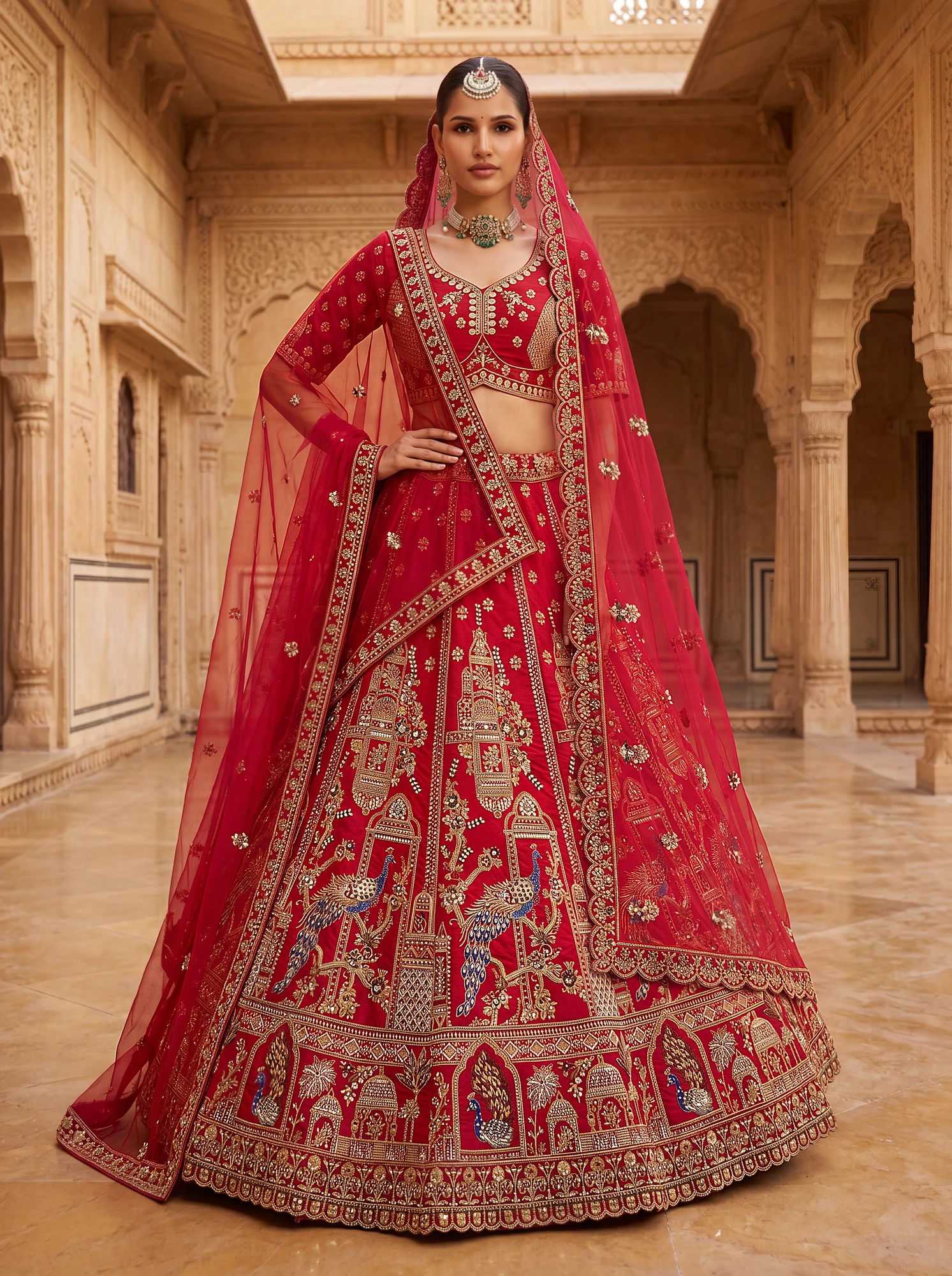 The Rajvansh Lehenga Choli | Vruxon