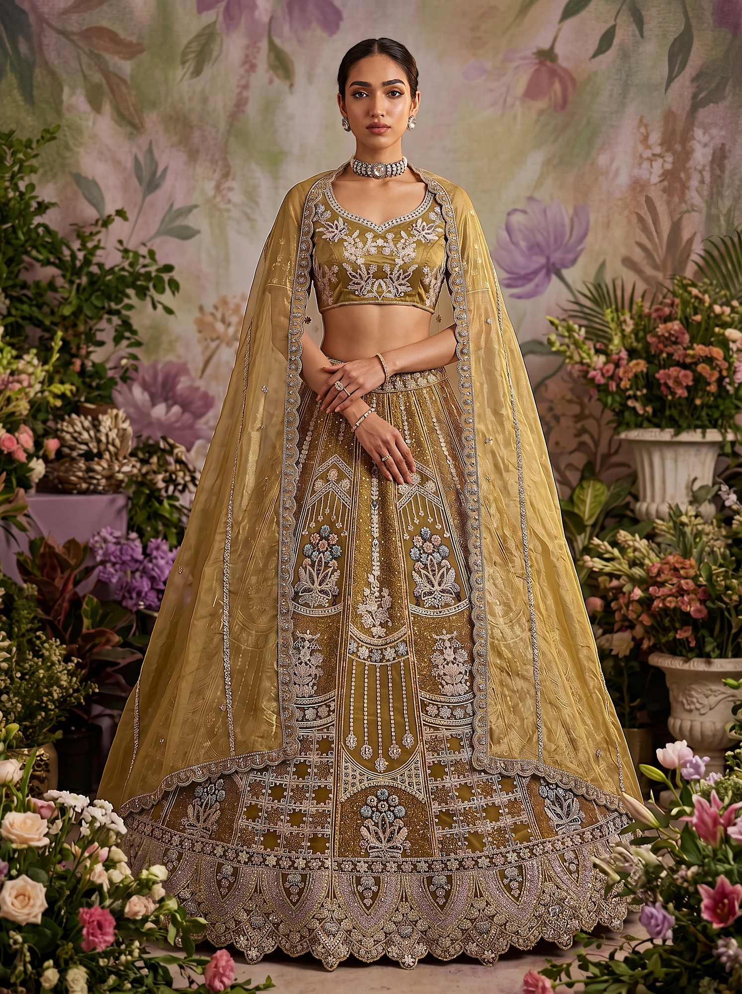 The Zahra Lehenga Choli | Vruxon