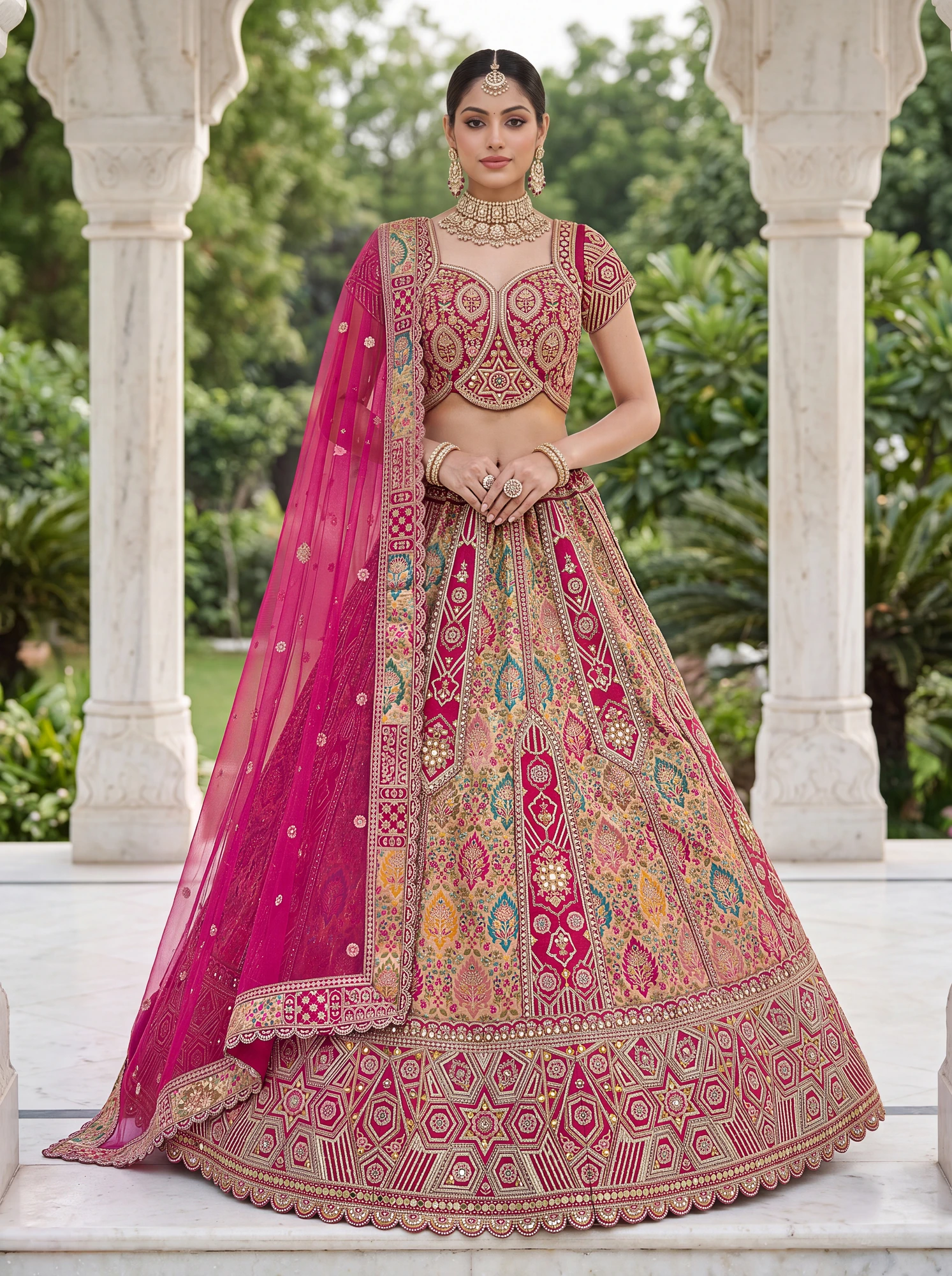The Gulnar Lehenga Choli | Vruxon