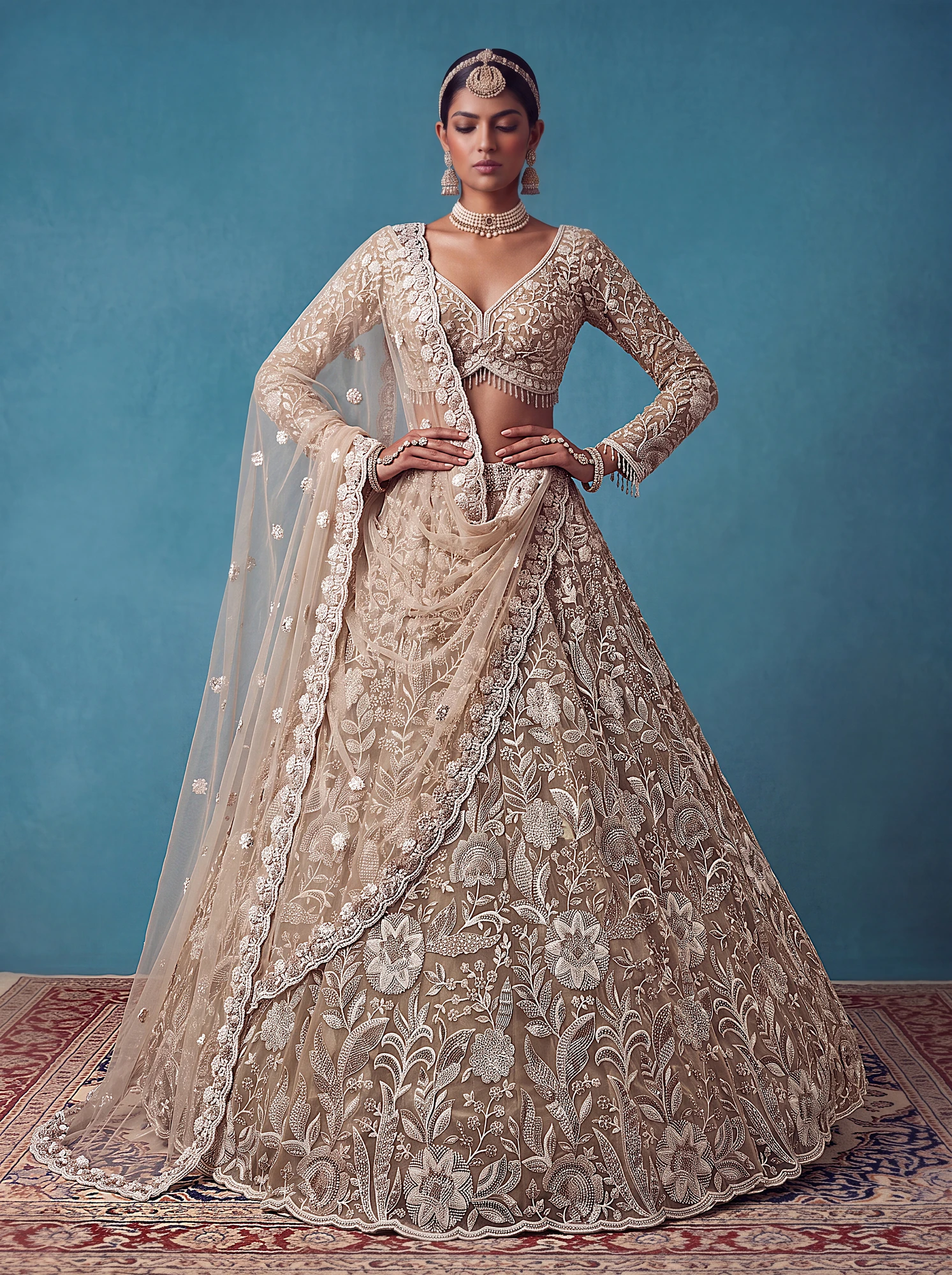 The Bloom Lehenga Choli | Vruxon